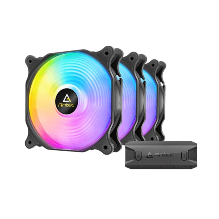 Ventilador Antec F12 Racing Argb 120 Aumento Rgb 3 Pack