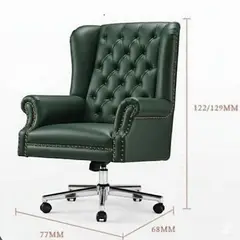MOBILIARI - SILLA GERENCIA GIRATORIA OUTLET CYBER MOBILIAR CAVALIERO VERDE