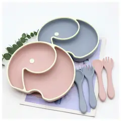 GENERICO - SET DE ALIMENTACIÓN EN FORMA DE ELEFANTE