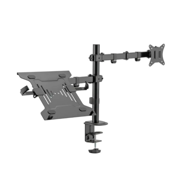 Soporte De Escritorio Articulado Koreano Ke32-Ml Para Monitores De 17”-35” Y Laptops De 10