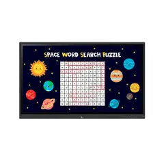 LG - Pizarra Digital Interactiva 86 UHD 86TR3DK con Android e IR - Ide