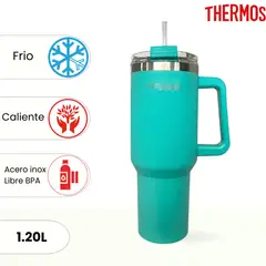 THERMOS - 1.20 L para Líquidos Fresher Turquesa.