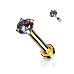 ADR JOYERIA CORPORAL - Piercing Oreja Zircon Labret ADR Joyería Corporal