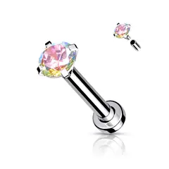 ADR JOYERIA CORPORAL - Piercing Oreja Zircon Labret ADR Joyería Corporal