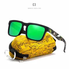 SM - LENTES DE SOL - KDEAM - VERDE - C3