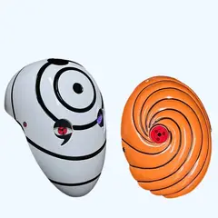 GENERICO - Figura de Anime Naruto Uchiha Obito máscara brillante Sharingan Rinnegan