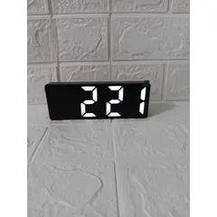 GENERICO - RELOJ DESPERTADOR LED DIGITAL NEGRO