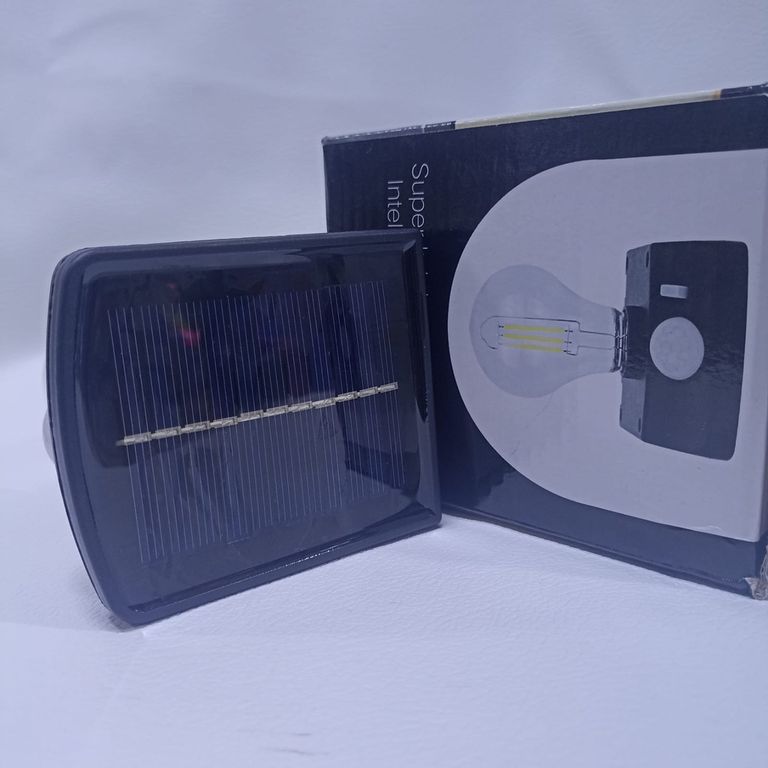 BOMBILLO SOLAR CON SENSOR DE MOVIMIENTO ND10902