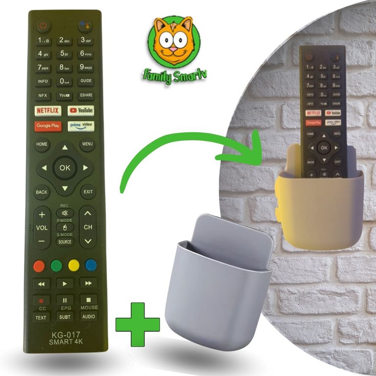 Control Remoto Compatible para Tv Smar Royal + Sooporte