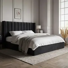 GENERICO - Cama Box Tarima Dark King La Industria