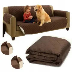 GENERICO - FUNDA DE SOFA PROTECTORA IMPERMEABLE ANTIDESLIZANTE 2 PLAZAS