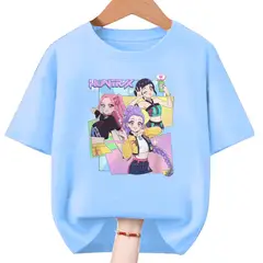 GENERICO - Polos Algodon Huntrix Guerreras Kpop Demon Hunters - Tallas 6 hasta XL