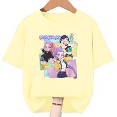 GENERICO - Polos Algodon Huntrix Guerreras Kpop Demon Hunters - Tallas 6 hasta XL