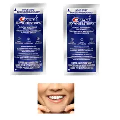 CREST - TIRAS BLANQUEADORAS DIENTES BLANCOS PACK X 2 dental