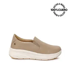 VIALE - Zapato Slip On Casual REC-2507 Vainilla Cuero