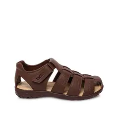 RABBIT - Sandalia Dorsay Casual ANGEL-2619 Marron Cuero