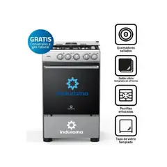 INDURAMA - COCINA DE 4 HORNILLAS FONTANA