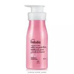NATURA - Tododia Crema nutritiva corporal Frambuesa y Pimienta Rosa 400 ml