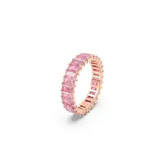 SWAROVSKI - Anillo Matrix Talla Baguette Rosa Baño Tono Rosa 5662102