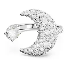 SWAROVSKI - Anillo Abierto Luna Luna Blanco Baño De Rodio 5677146