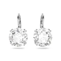 SWAROVSKI - Aretes Millenia Cristal De Talla Redonda Rodio 5628351