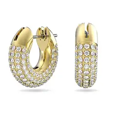 SWAROVSKI - Aretes De Aro Dextera Pavé Blancos Baño Tono Oro 5636530