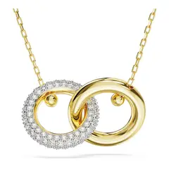 SWAROVSKI - Colgante Dextera Bucle Entrelazado Blanco Oro 5668820