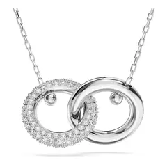 SWAROVSKI - Colgante Dextera Bucle Entrelazado Blanco Rodio 5670251