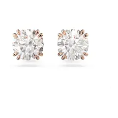 SWAROVSKI - Pendientes De Botón Constella Talla Redonda Rosa 5638801