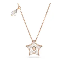 SWAROVSKI - Pendientes Stella Talla De Cometa Estrella Rosa 5645466