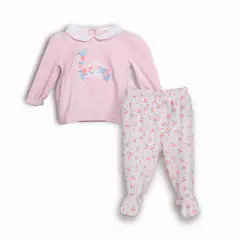 PILLIN - Conjunto Recién Nacido Niña PVC302-25ROS