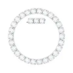 SWAROVSKI - Collar Millenia Cristales De Talla Cuadrado Rodio 5599206