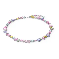 SWAROVSKI - Collar Gema Multicolor Baño De Rodio Joya Original 5613738