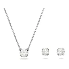 SWAROVSKI - Conjunto Constella Talla Redonda Blanco Rodio 5647663