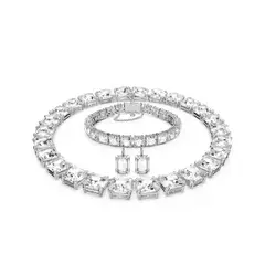 SWAROVSKI - Conjunto Millenia Tallas Mixtas Blanco Baño Rodio 5656351