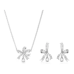 SWAROVSKI - Conjunto Volta Lazo Blanco Baño De Rodio 5660118