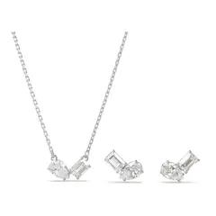 SWAROVSKI - Conjunto Mesmera Tallas Mixtas Blanco Baño Rodio 5665829