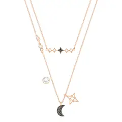 SWAROVSKI - Conjunto De Collar Swarovskies Glowing Moon Multicolor Baños 5273290