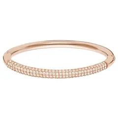 SWAROVSKI - Pulsera Stone Blanco Baño En Tono Oro Rosa 5184516