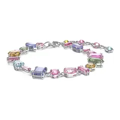 SWAROVSKI - Pulsera Gema Multicolor Baño De Rodio Para Mujer 5613739