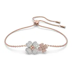 SWAROVSKI - Pulsera Latisha Flor Multicolor Baño Tono Rosa 5636591