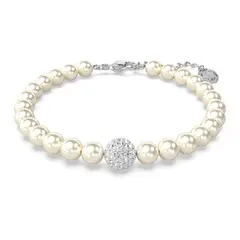 SWAROVSKI - Pulsera Remix Collection Blanco Baño De Rodio 5669529