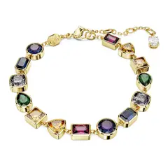 SWAROVSKI - Pulsera Stilla Tallas Mixtas Multicolor Baño Oro 5662925