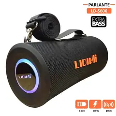 LIDIMI - Parlante Portátil Extra BASS LD-S606 BT USB FM 30W