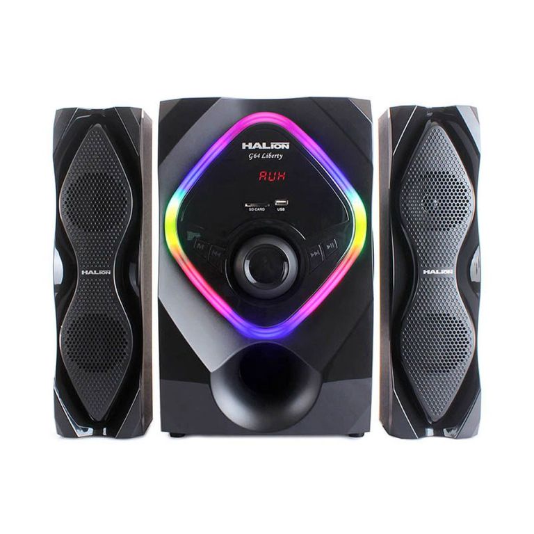 Parlante 2.1 HA-G64 Liberty Subwoofer 6.5" USB, SD, BT, FM 150w