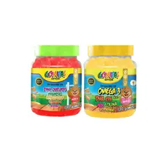 GENERICO - PACK 2 GOMITAS ZINC QUELADO NIÑOS + OMEGA 3 NIÑOS 260 UND