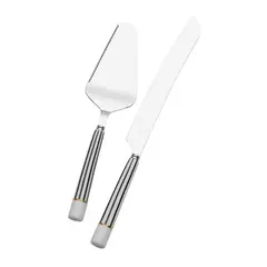 GENERICO - Cubiertos de servir para torta S2 French Café set x2
