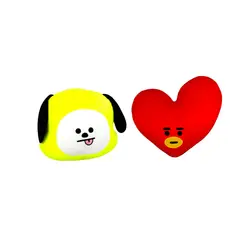 GENERICO - Pack 2 Almohada Cojín Bts Bt21 Tata Chimmy