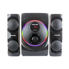 HALION - Parlante 2.1 HA-G63 Moon Subwoofer 6.5" USB, SD, BT, FM 150w