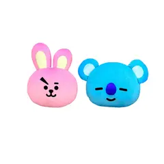 GENERICO - Pack 2 Almohada Cojín Bts Bt21 Koya Cooky
